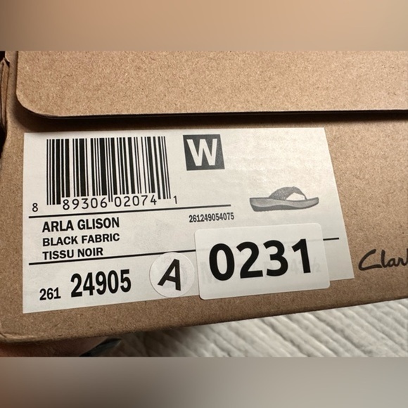 CLARKS Cloud Steepers Flip Flop Size 10M GUC A0231 - Picture 6 of 6